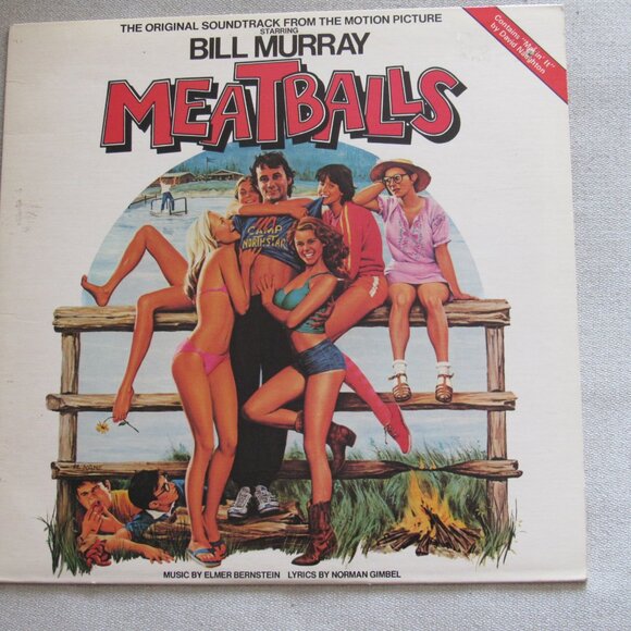 Meatballs Movie Soundtrack and National Lampoon Vinyl Record LP 33RPM Good to VG - Picture 3 of 15